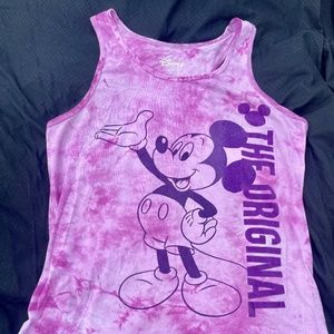 Disney Mickey Tie Dye Tank Top